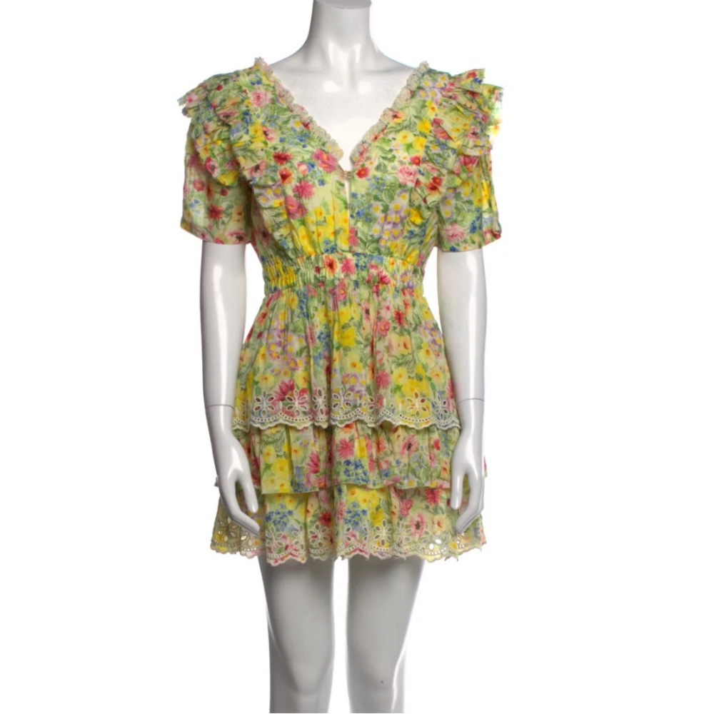 Loveshackfancy Floral Mini Dress